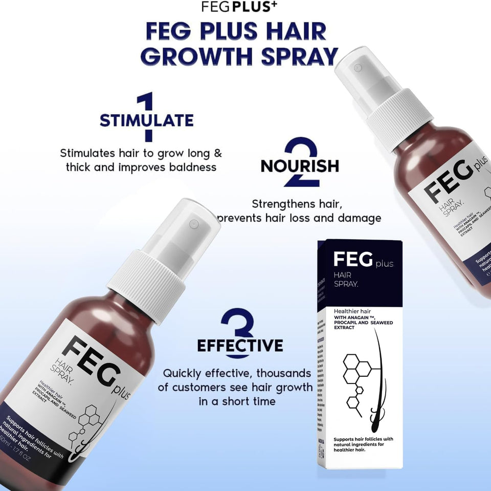 FEG Organic Hair Growth Treatment Oil