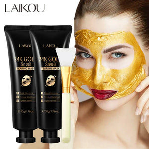 Laikou Peel Off 24K Gold Snail Collagen Mask