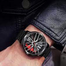 Waterproof Fashion Steel Men's Quartz Wristwatch